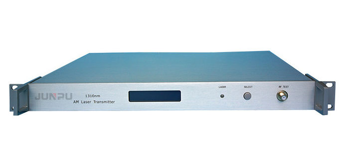 Junpuケーブル・テレビ繊維光学1310nm 送信機はHFCネットワークのための16mwを出力しました 0